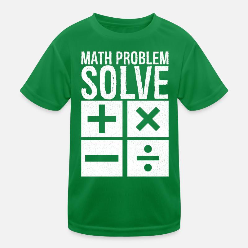 math problem solve Kids Functional T-Shirt