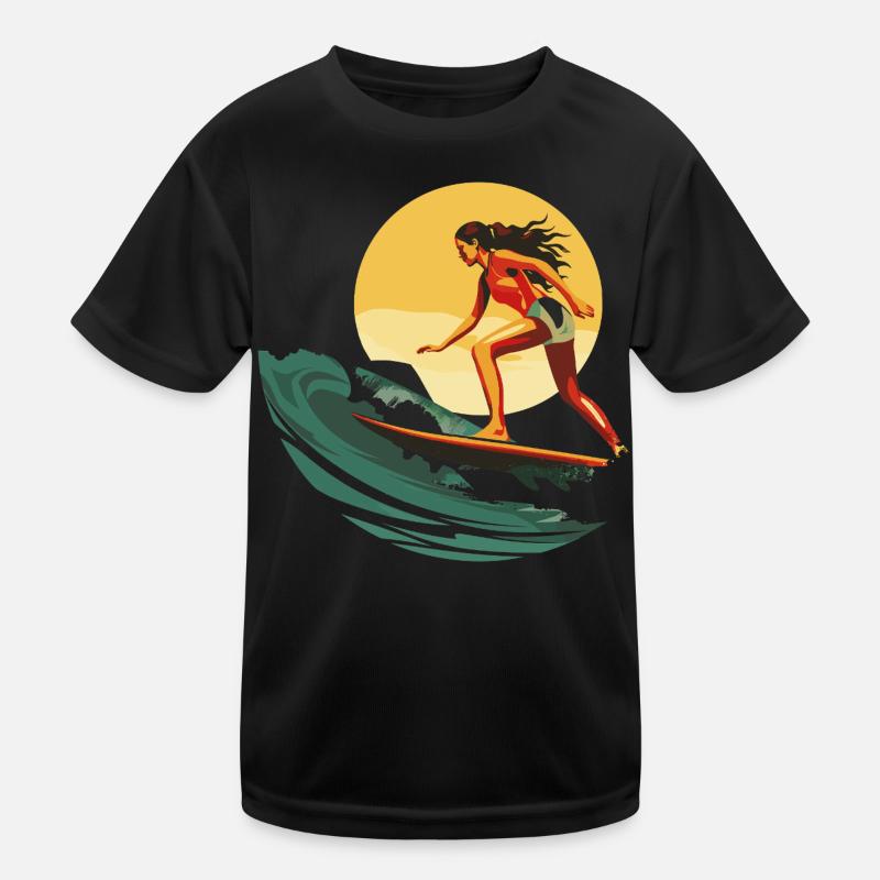 Surfer Kids Functional T-Shirt