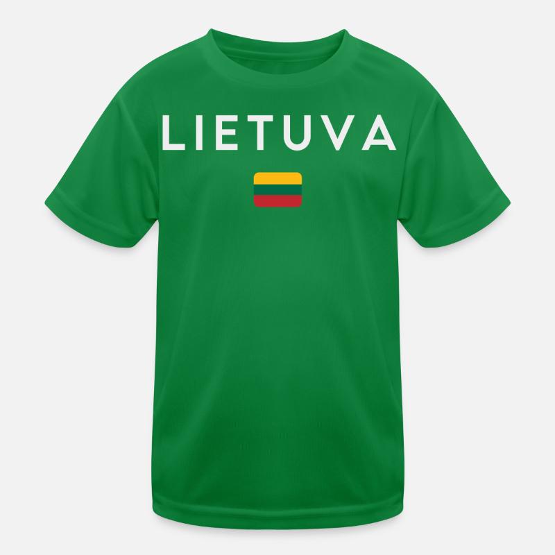Litauische Flagge, Litauischer Stolz Kinder Funktions-T-Shirt