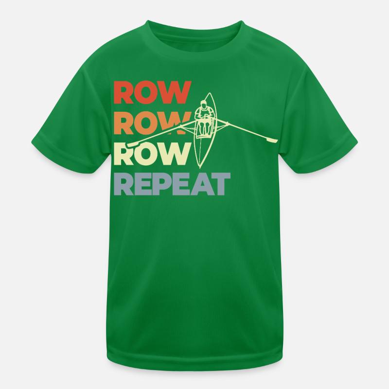 Row Row Row Repeat Kinder Funktions-T-Shirt