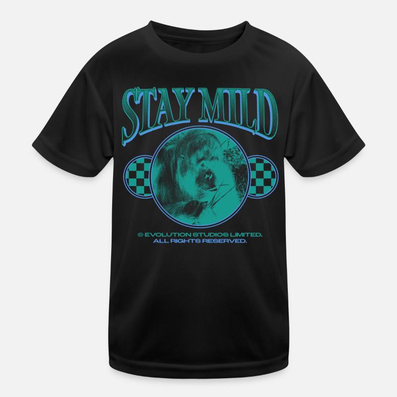Stay Mild – Cool & Gelassen Kinder Funktions-T-Shirt