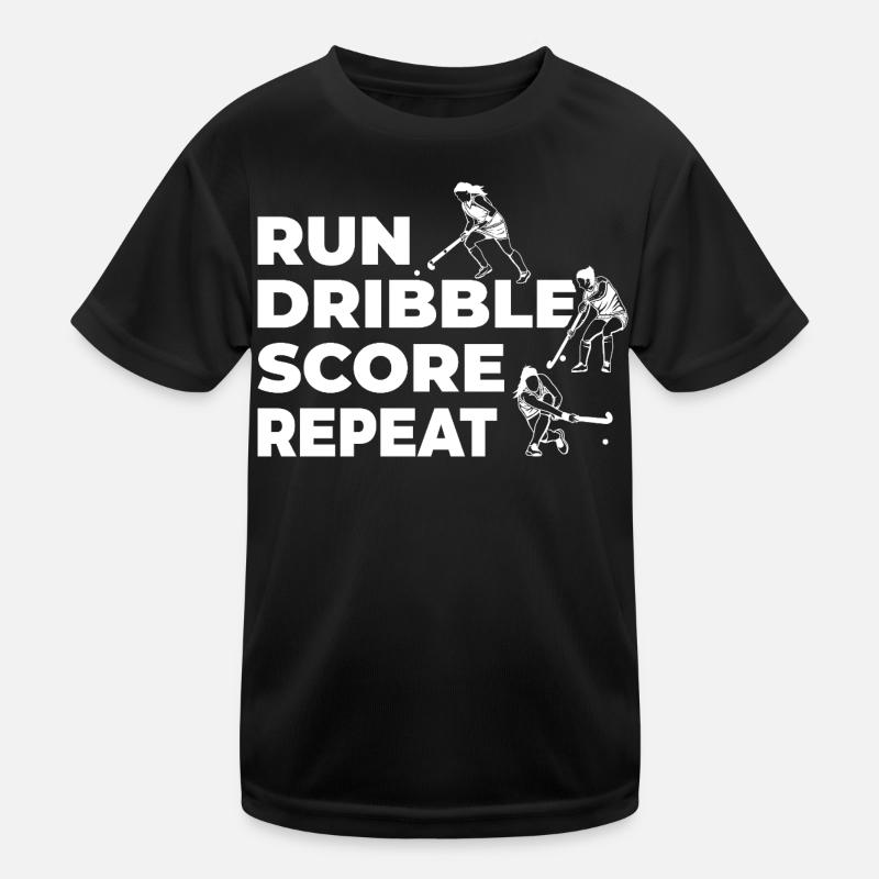 Field hockey players Kids Functional T-Shirt