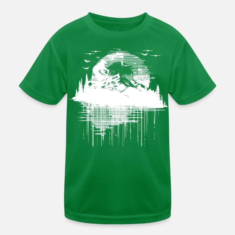 Dessin VTT T-shirt sport Enfant