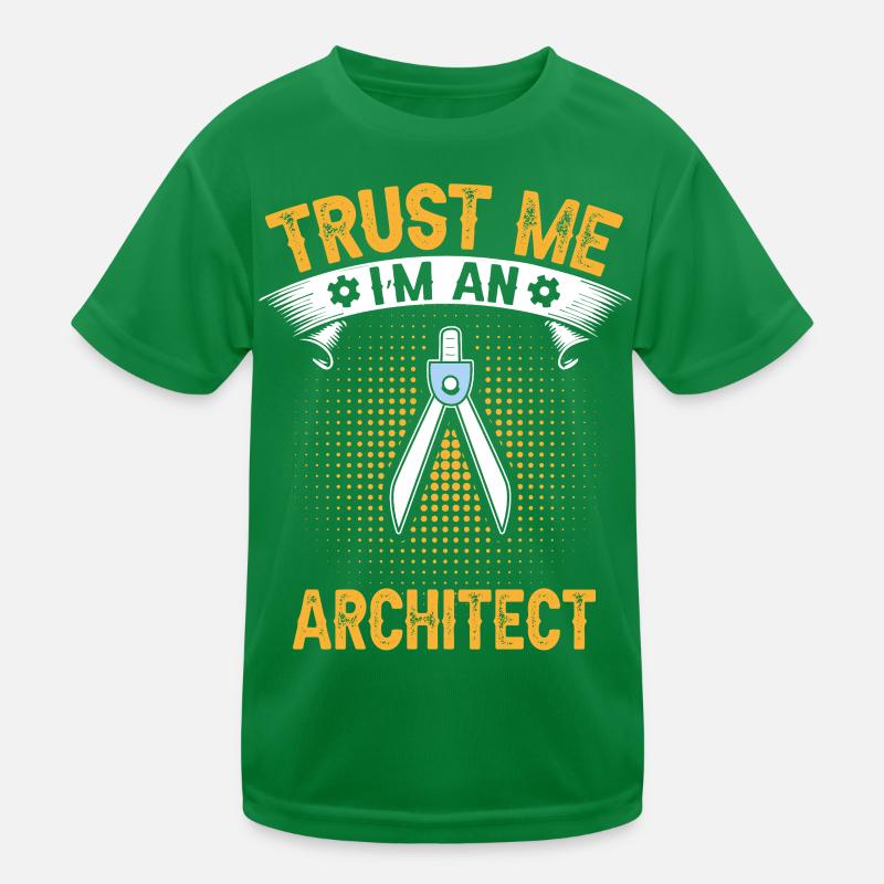 Les architectes me font confiance Conception technique T-shirt sport Enfant