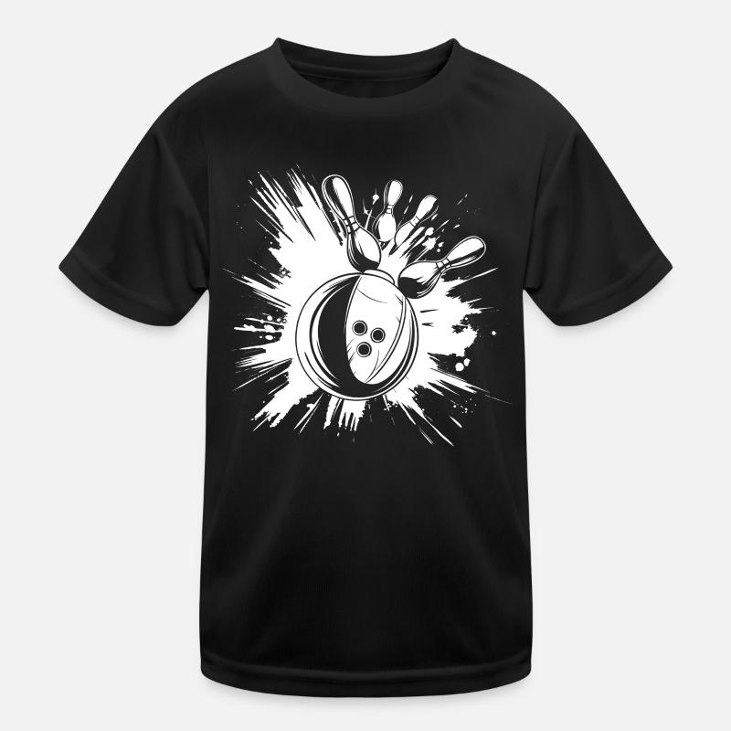 Bowling Strike Kids Functional T-Shirt