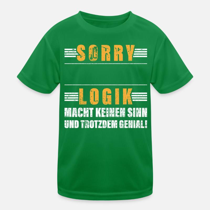 Personalisierbar Beruf Logik Name Geschenk Witzig Kinder Funktions-T-Shirt