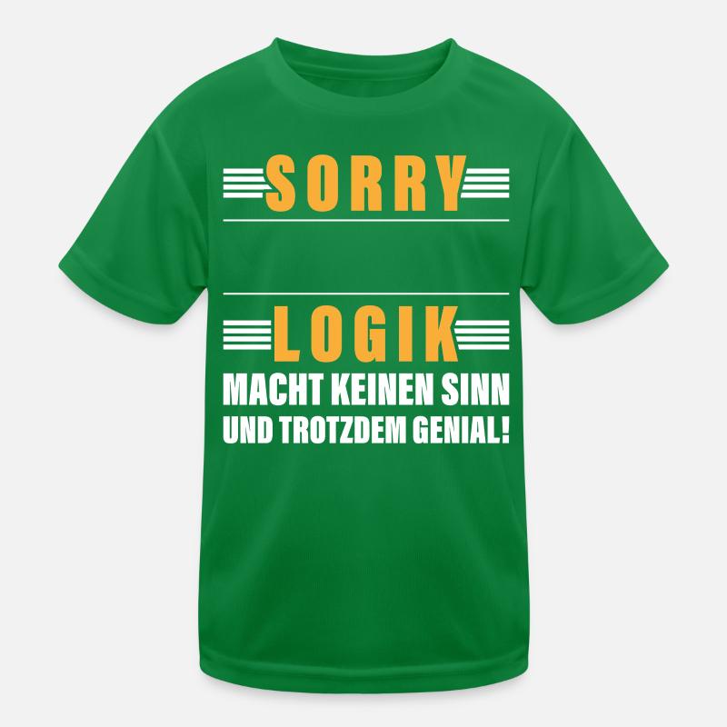 Personalisierbar Beruf Logik Name Geschenk Witzig Kinder Funktions-T-Shirt