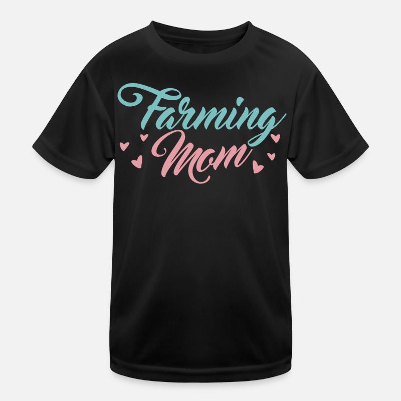 Bäuerin Mama Kinder Funktions-T-Shirt