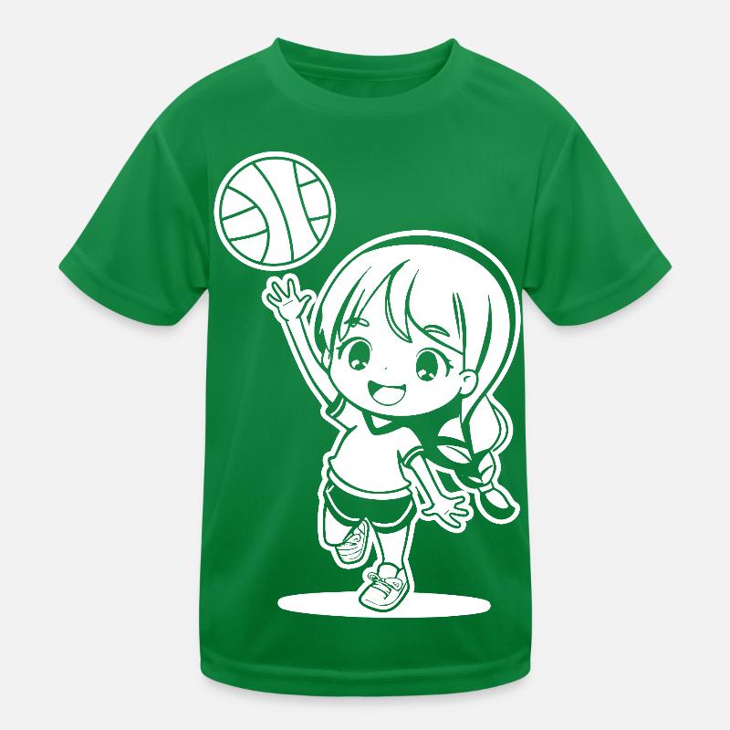 Little volleyball player Kids Functional T-Shirt