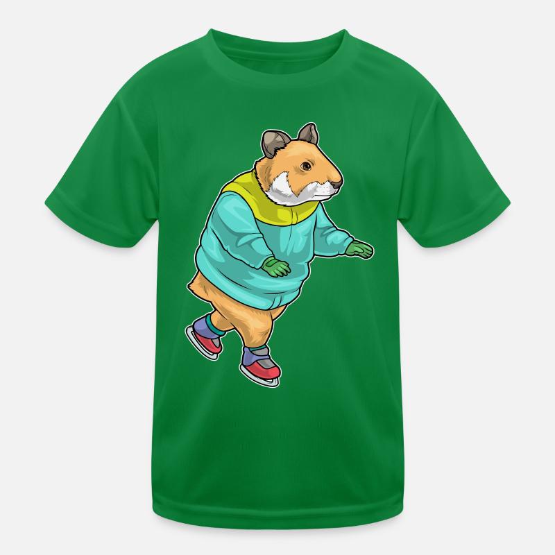 Patins à glace Hamster T-shirt sport Enfant