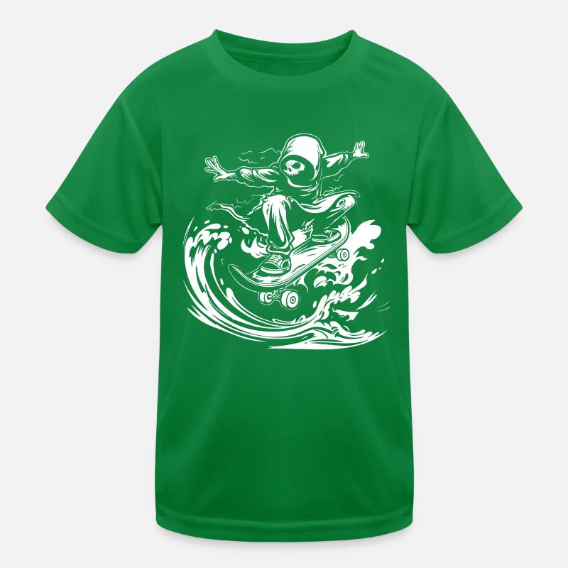 Bande dessinée de skateboard T-shirt sport Enfant