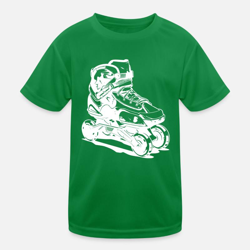 Dessin de patins à roulettes T-shirt sport Enfant