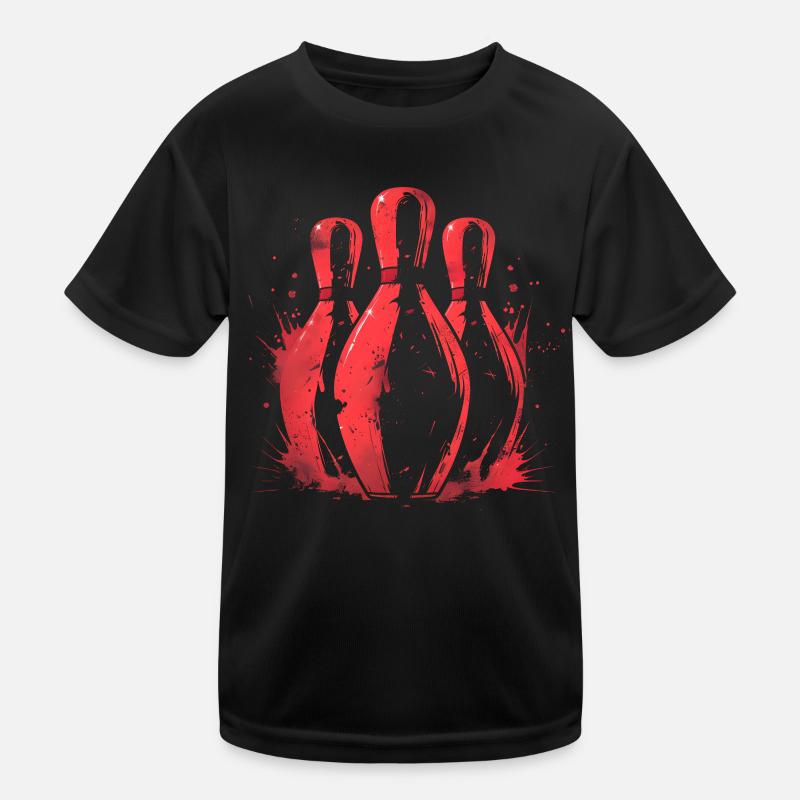 Bowling T-shirt sport Enfant