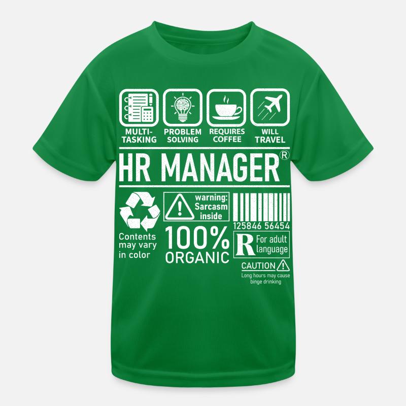 Responsable RH résolution de problèmes multitâches T-shirt sport Enfant