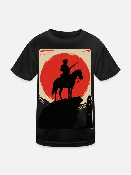 Abrek - T-shirt sport Enfant - noir