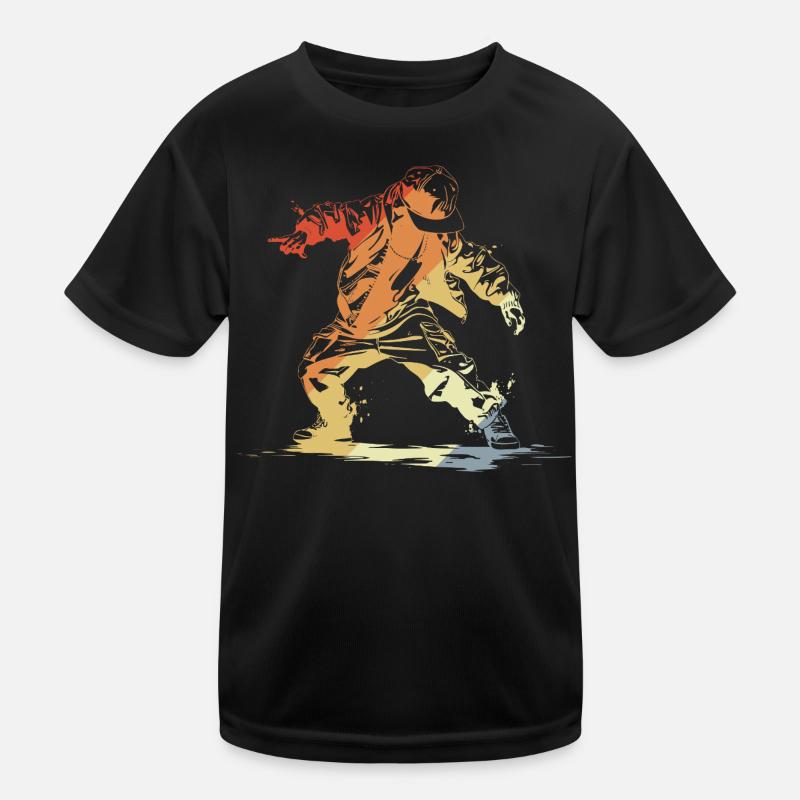 B-Boy Retro Kids Functional T-Shirt