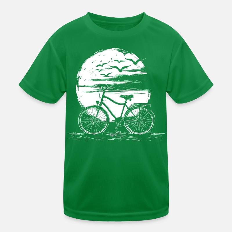 Dessin cycliste T-shirt sport Enfant
