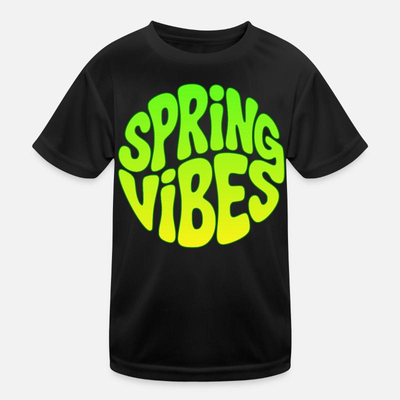 Frühlingsanfang - Spring vibes Kinder Funktions-T-Shirt