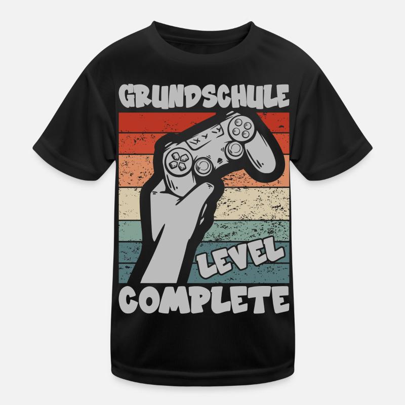 Grundschule Level Complete Gymnasium 5. Klasse Kinder Funktions-T-Shirt