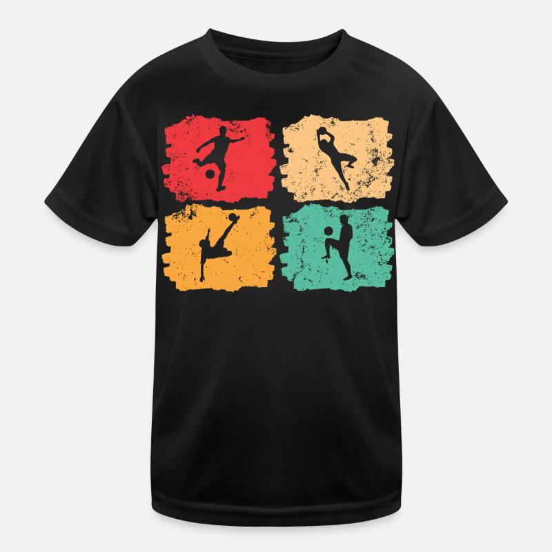 Fußball-Vintage – Solar Pulse Kinder Funktions-T-Shirt