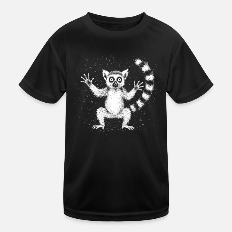 Lemur Kinder Funktions-T-Shirt