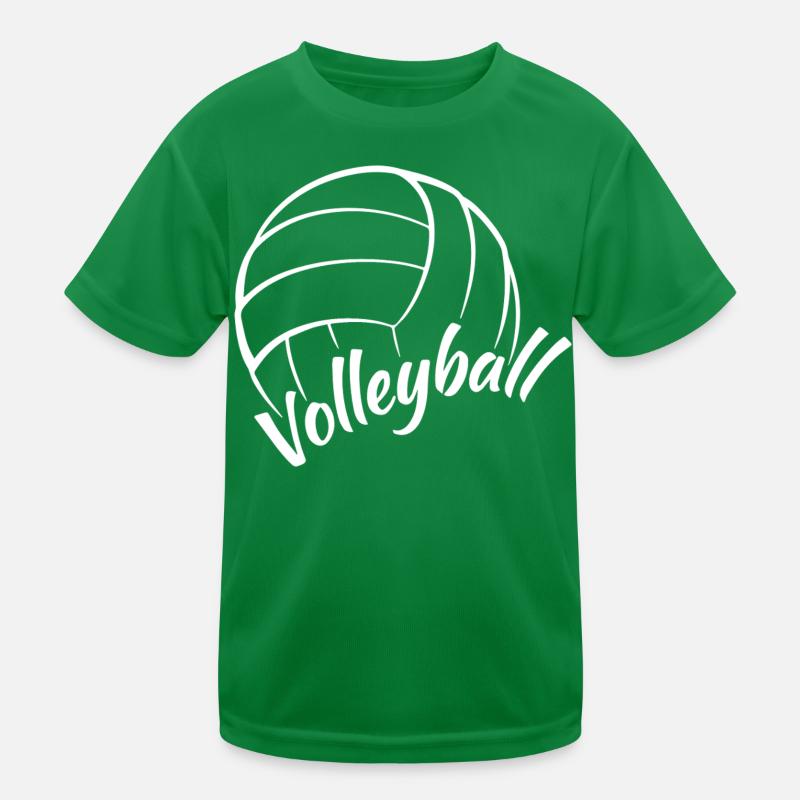 Volleyball Kids Functional T-Shirt