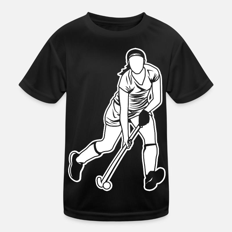 Hockey Mädchen Kinder Funktions-T-Shirt