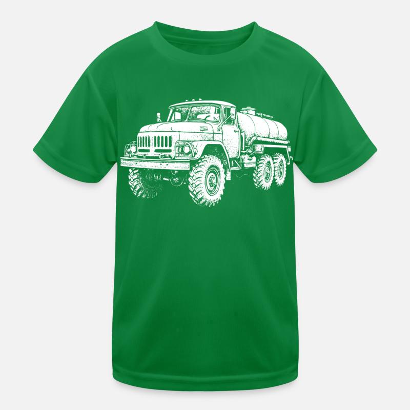 Schwerlast-Koloss Retro Kinder Funktions-T-Shirt