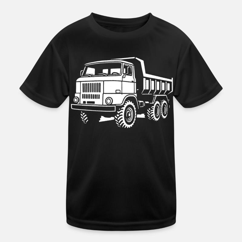 Schwerlast aus Stahl Kinder Funktions-T-Shirt