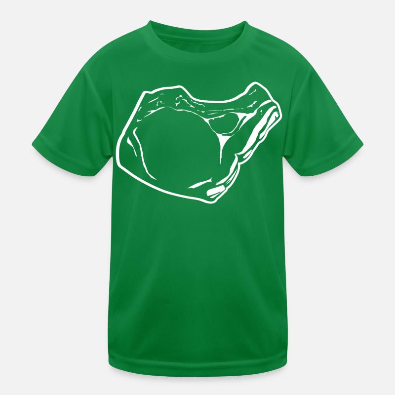 Steak Sketch Kids Functional T-Shirt