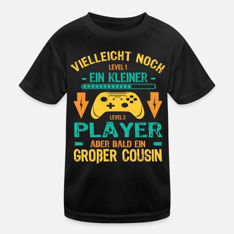 Seul enfant complet Je serai bientôt un grand cousin T-shirt sport Enfant