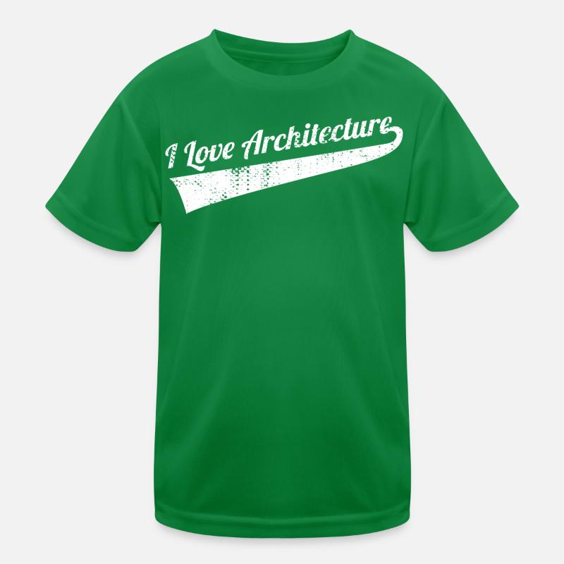 Architecture Love Kids Functional T-Shirt