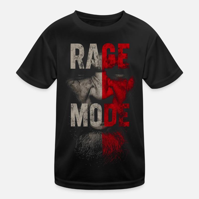 Rage Mode Kinder Funktions-T-Shirt