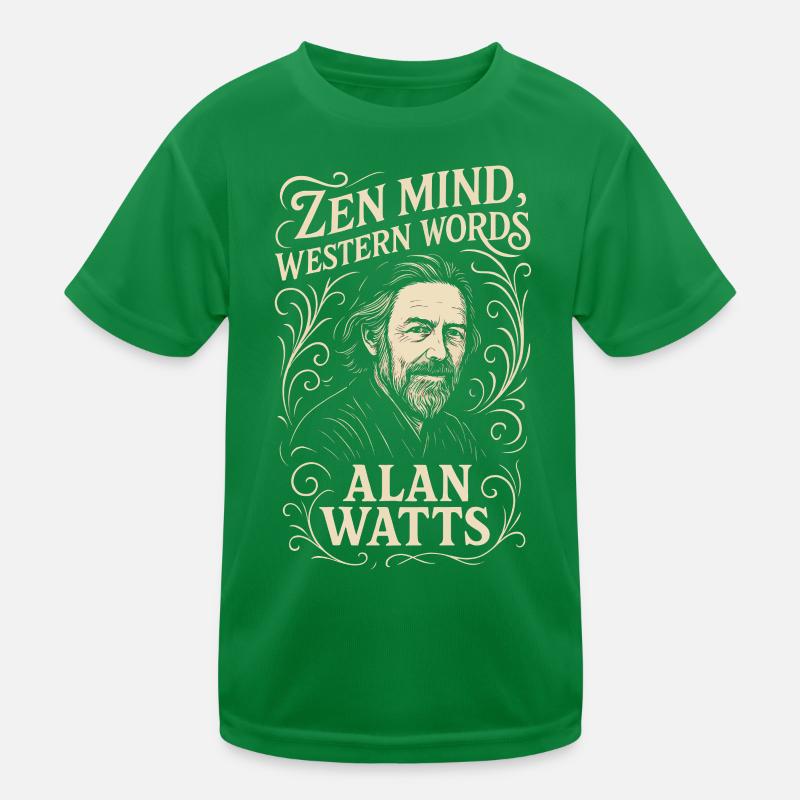 Zen Mind Westliche Worte Kunst Kinder Funktions-T-Shirt