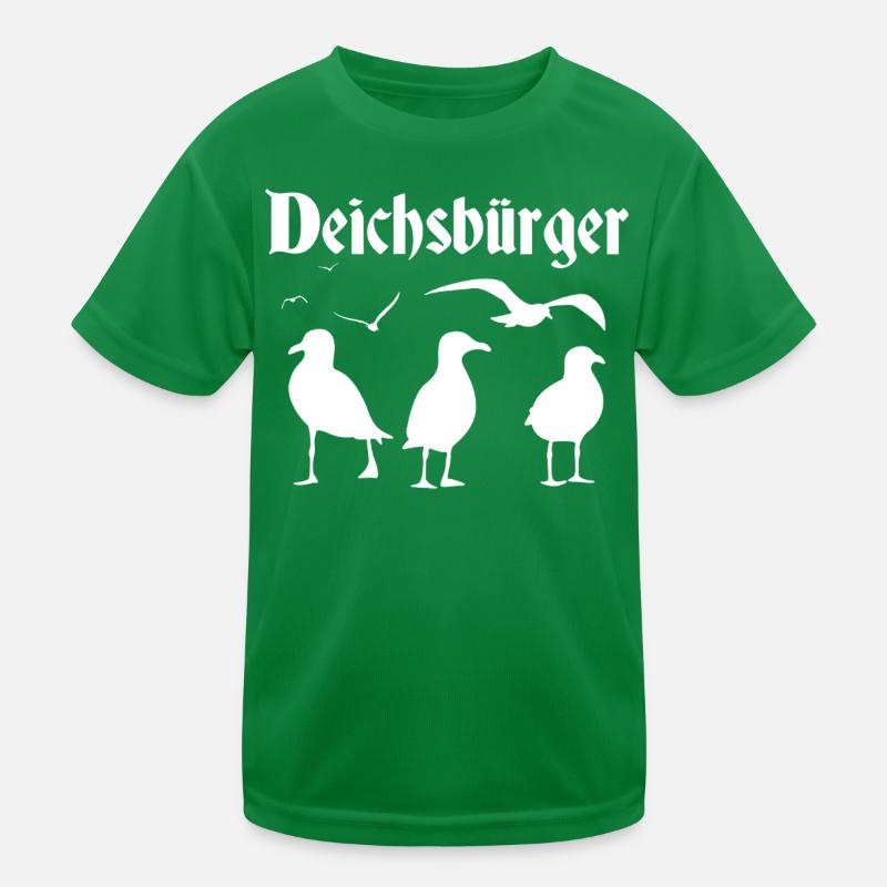 Équipage du Deichsbürger Seagull T-shirt sport Enfant