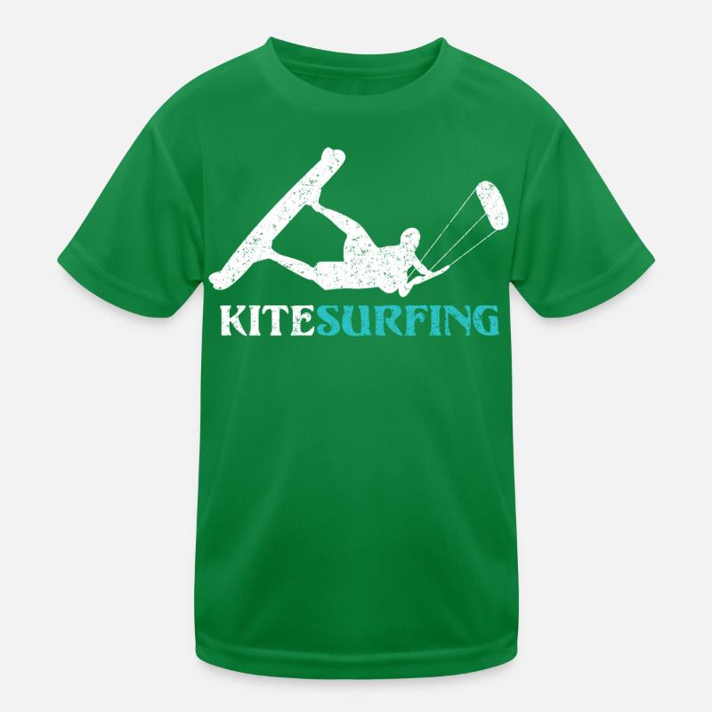 Ride the Wind – Kitesurf Style T-shirt sport Enfant