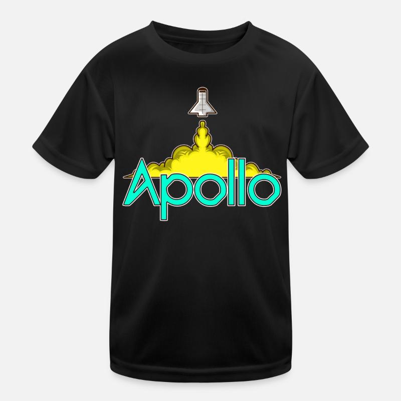 Apollo – Raketenstart ins All Kinder Funktions-T-Shirt
