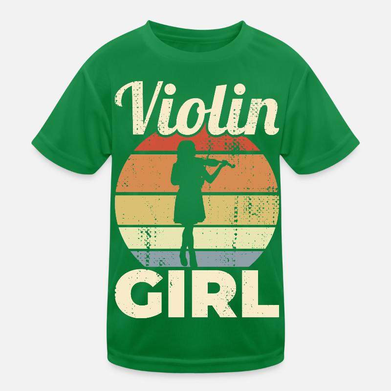 Violoniste Fille T-shirt sport Enfant