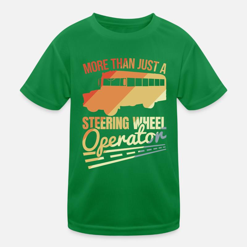 More than just a bus driver Kids Functional T-Shirt