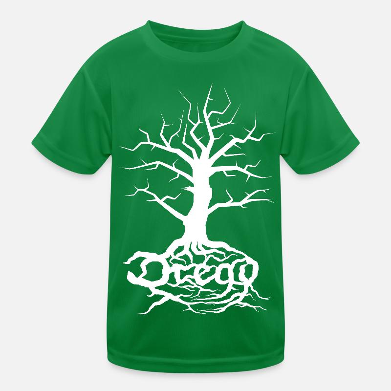 Dread Tree White T-shirt sport Enfant