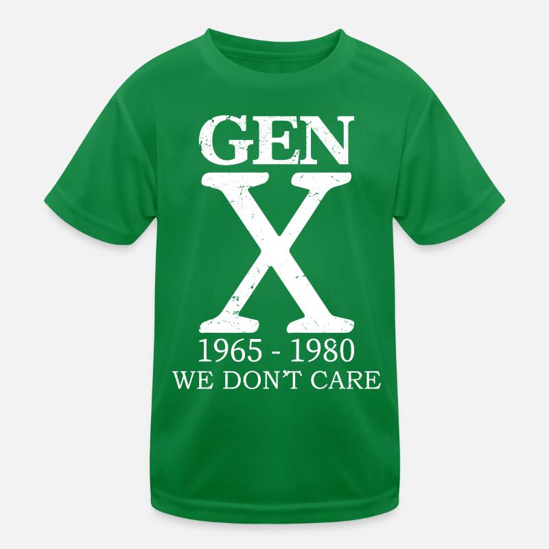 Génération X, on s’en fiche T-shirt sport Enfant