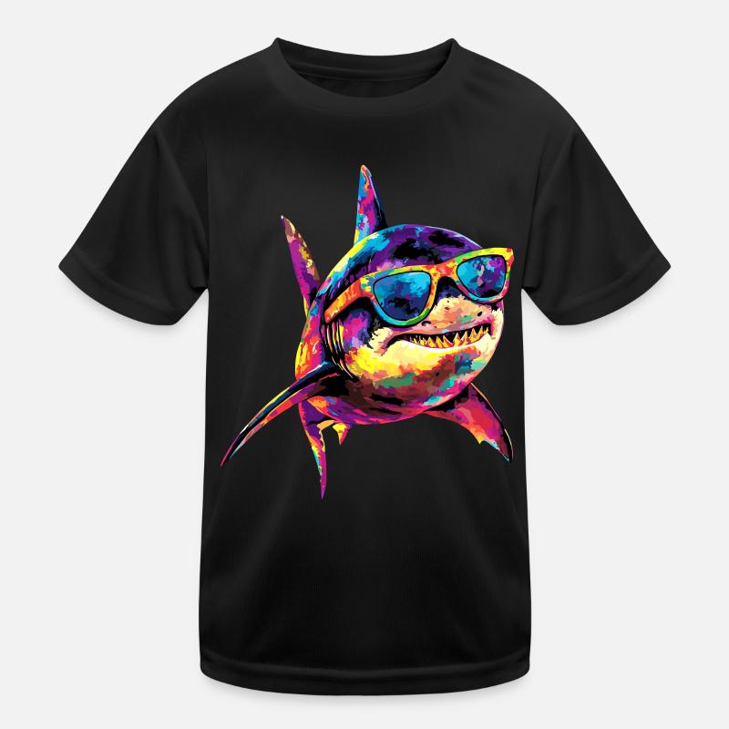 requin requin tigre requin plongeur requins mignons grand requin blanc T-shirt sport Enfant