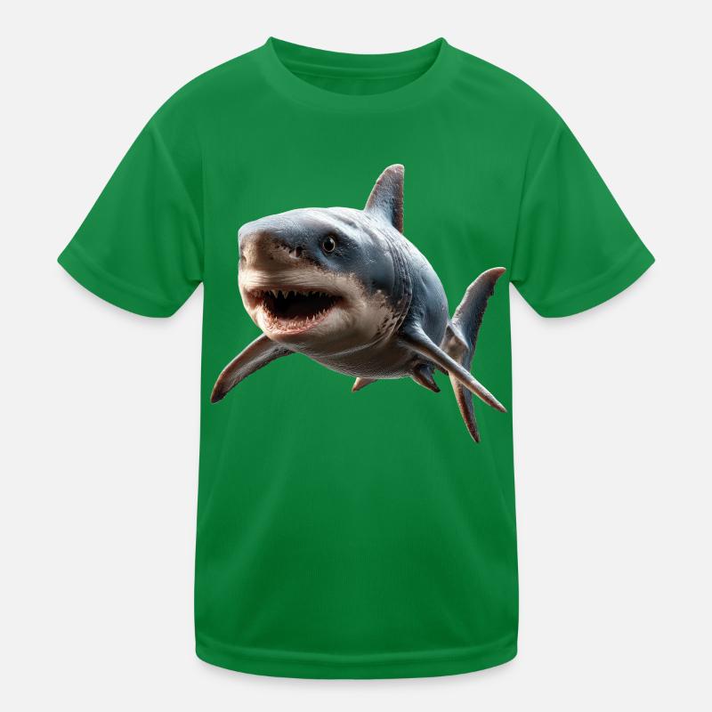 requin requin tigre requin plongeur requins mignons grand requin blanc T-shirt sport Enfant