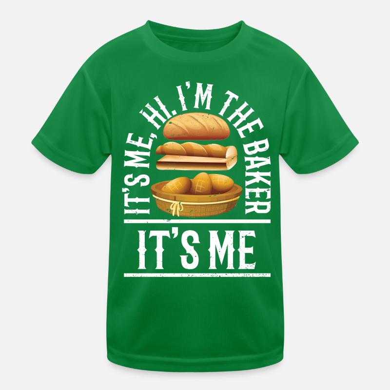 C’est moi salut je suis le boulanger C’est moi T-shirt sport Enfant