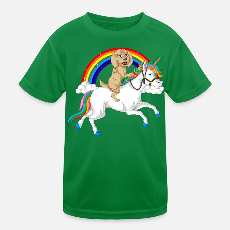 Griffonnage doré T-shirt sport Enfant