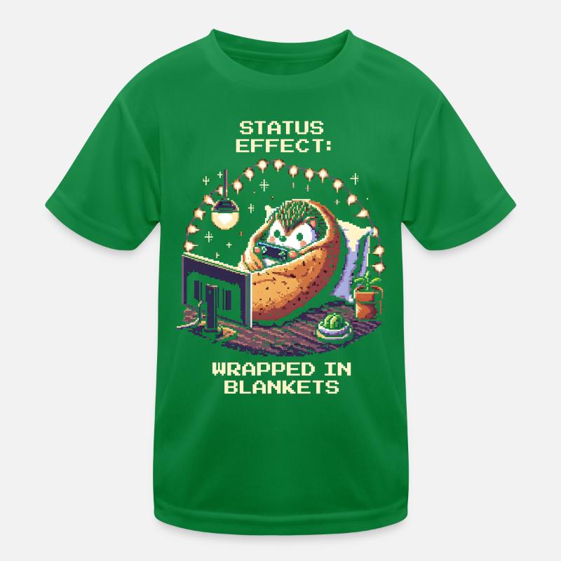 Statut : Blotti dans des couvertures T-shirt sport Enfant