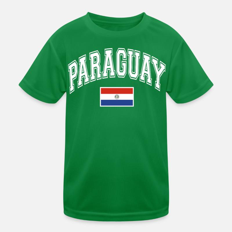 Drapeau du Paraguay T-shirt sport Enfant