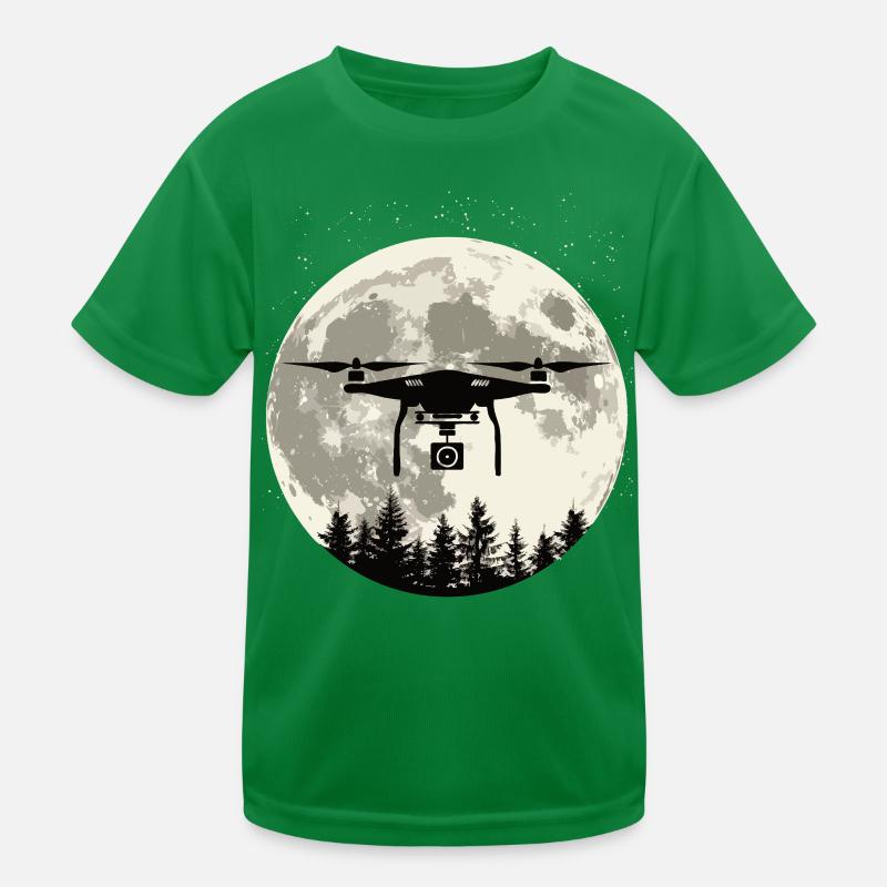Drone Pleine Lune T-shirt sport Enfant