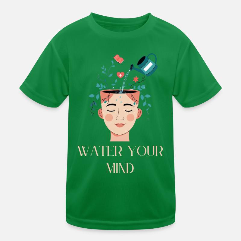 L'eau pour la conception de la mentalité des pensées T-shirt sport Enfant