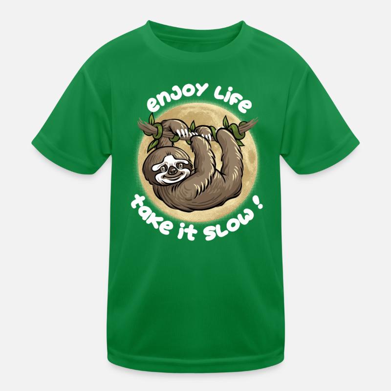 Take it slow ! Kids Functional T-Shirt